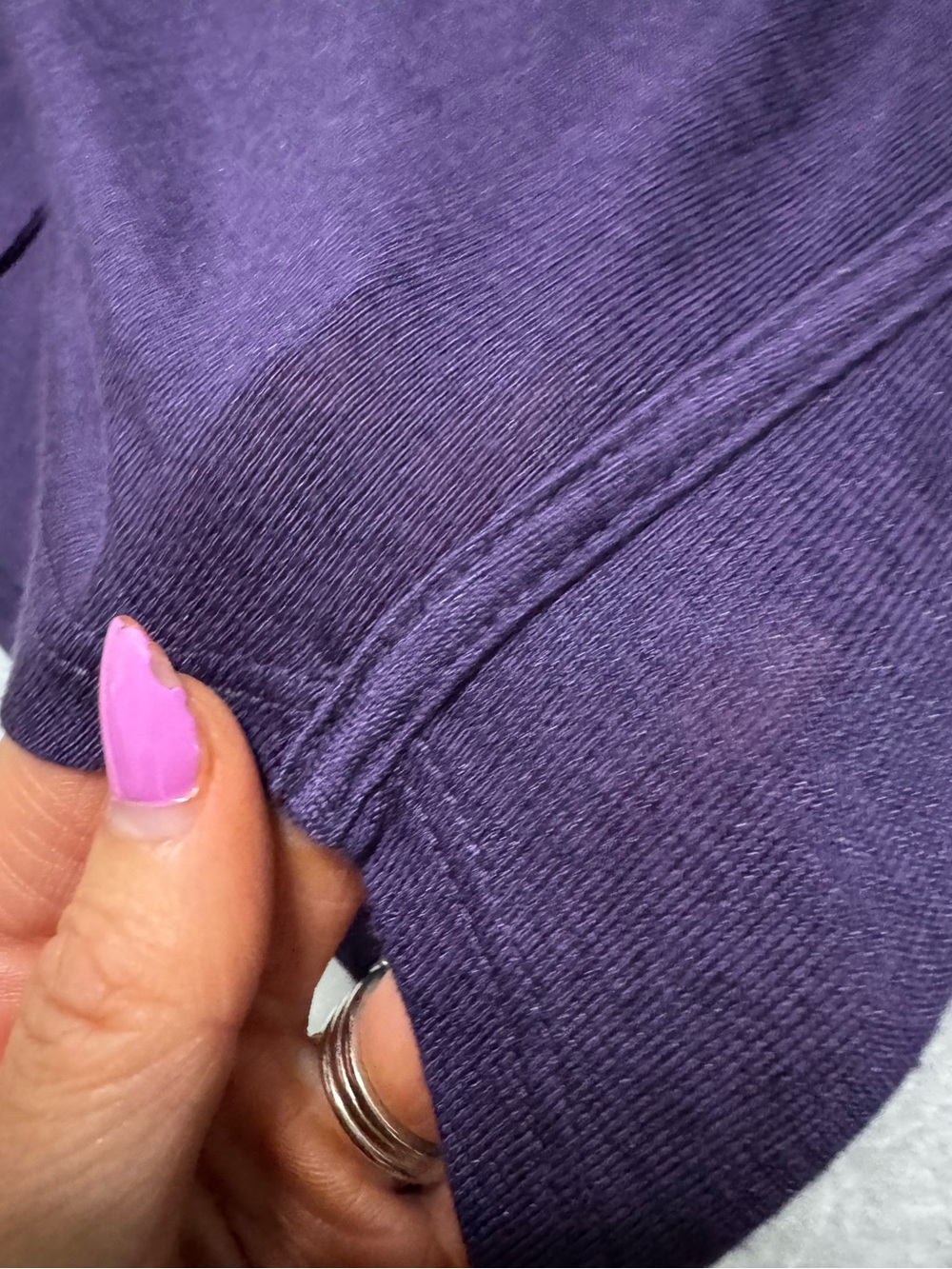 Vince Rib Trim Tee Rutabaga - Picture 8 of 14